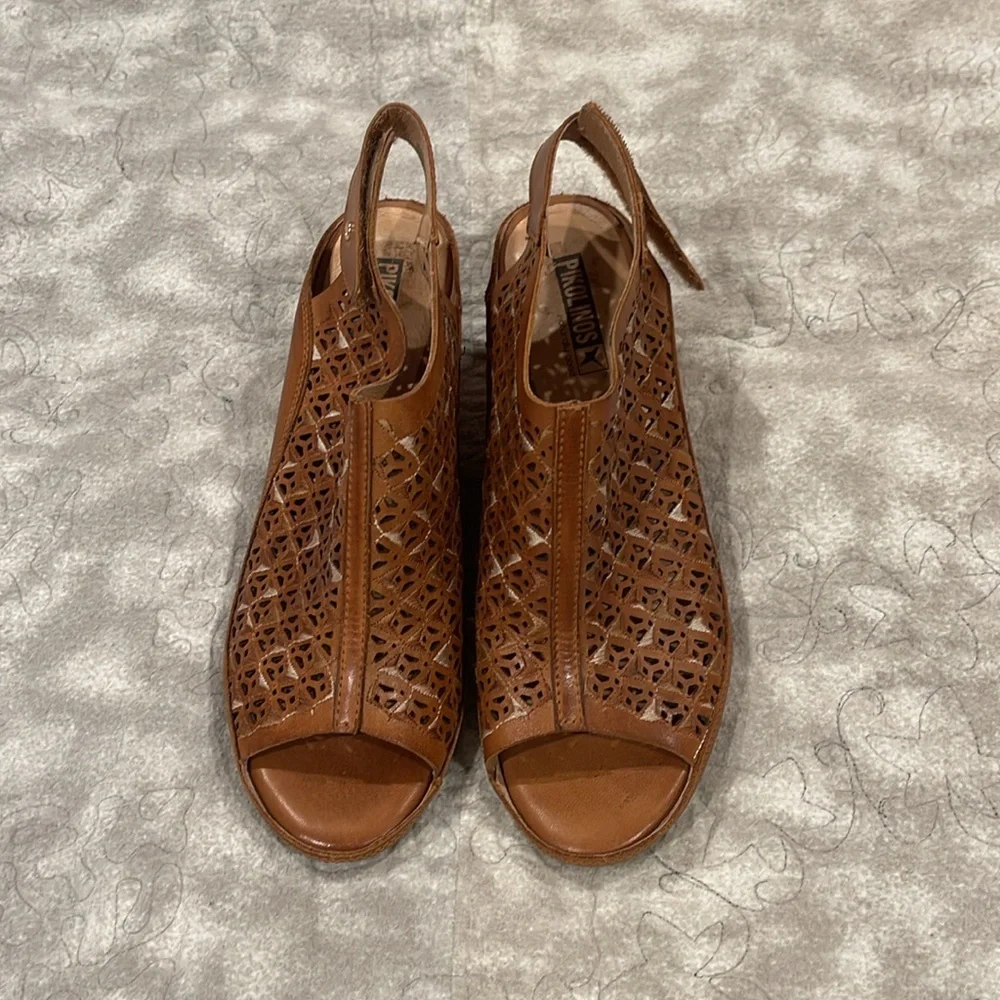 Pikolinos wedge heals with open toe - Picture 8 of 9